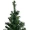 18" Unlit Two-Tone Mixed Pine Artificial Christmas Tree with Burlap Base